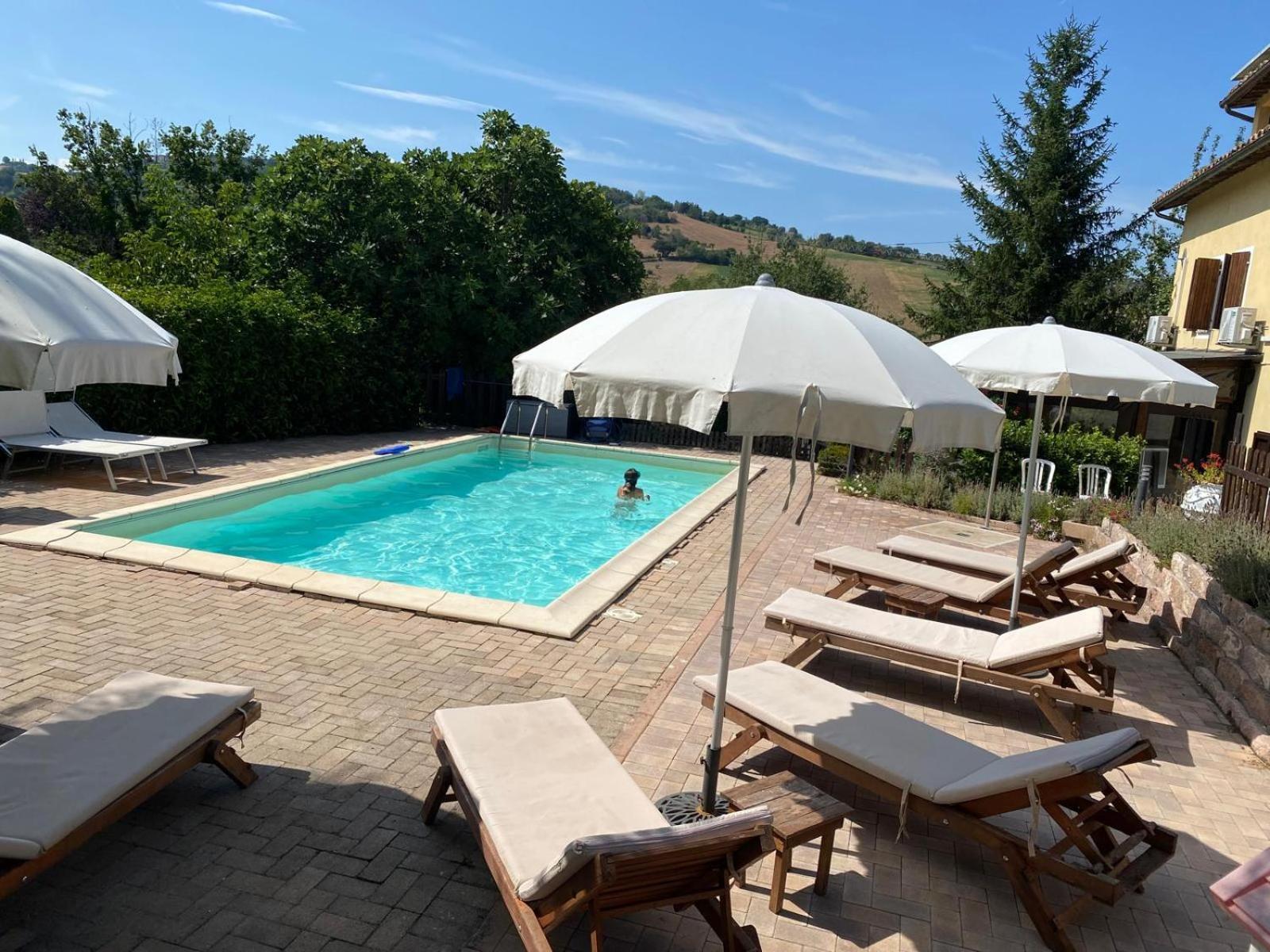Country House Villa Sabrina San Ginesio Luaran gambar