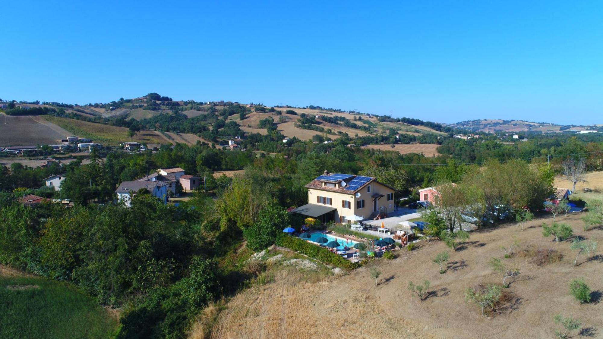 Country House Villa Sabrina San Ginesio Luaran gambar